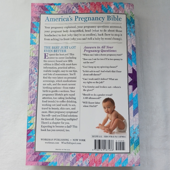 "What To Expect When You're Expecting" Pregnancy Book & Journal Organizer, Set - Picture 3 of 16